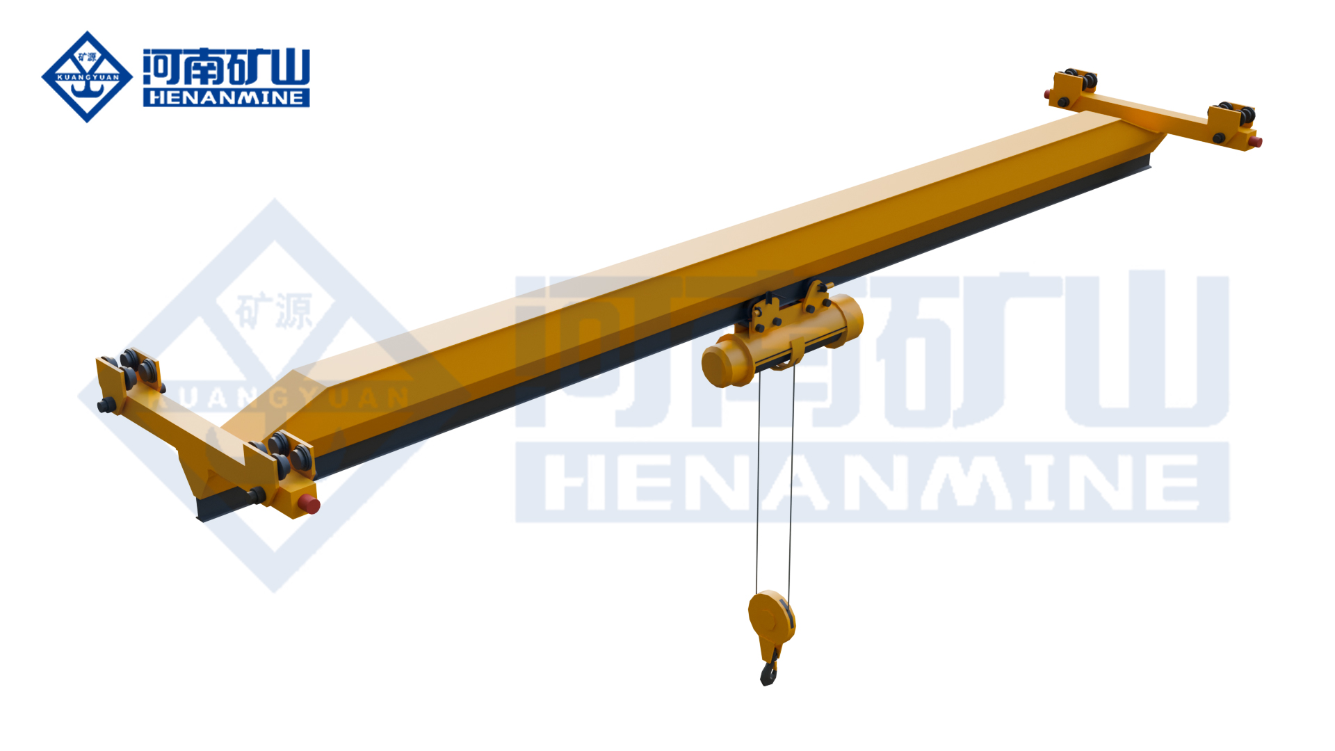 Electric Single-Girder Suspended Crane